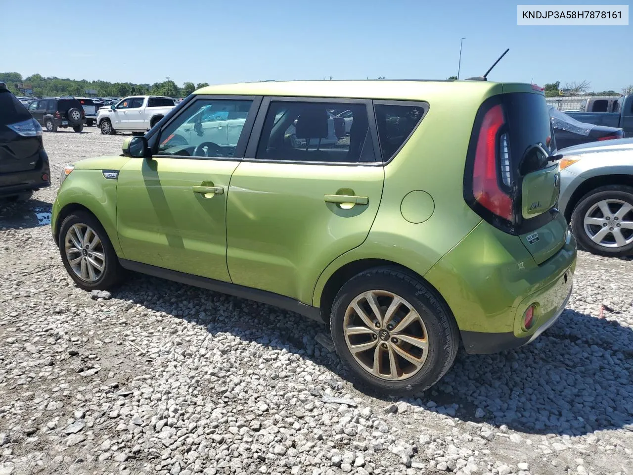 2017 Kia Soul + VIN: KNDJP3A58H7878161 Lot: 65763064