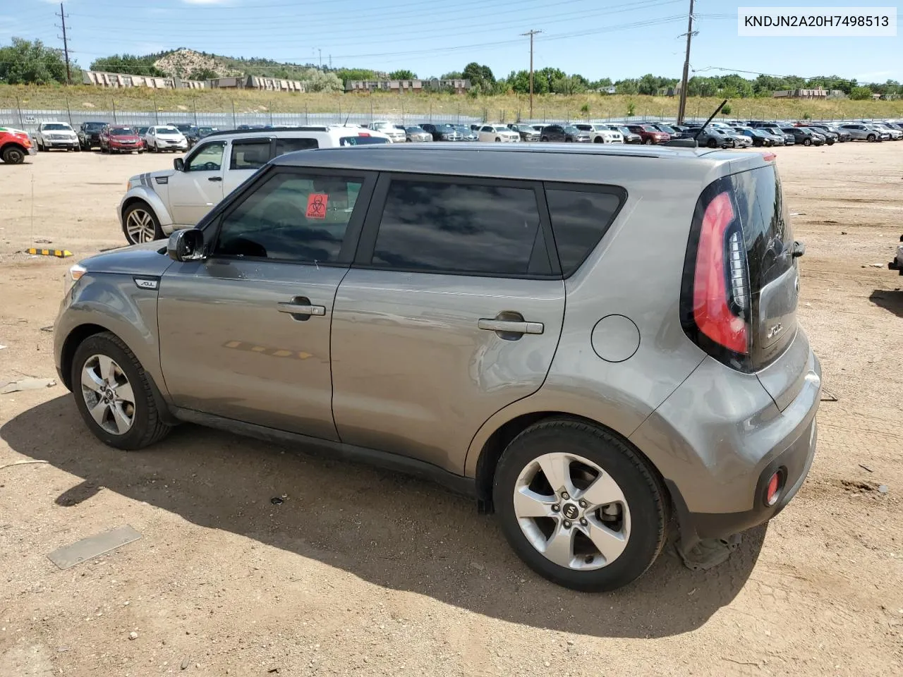 2017 Kia Soul VIN: KNDJN2A20H7498513 Lot: 66592294