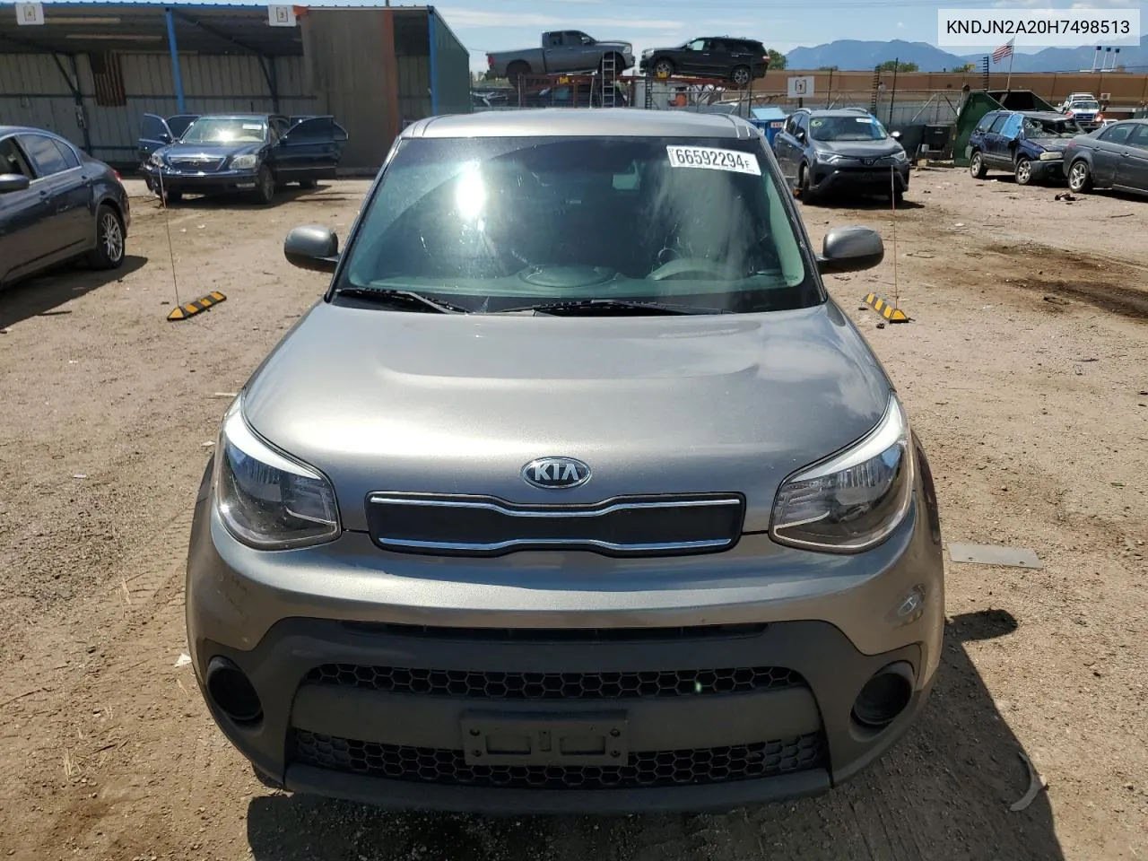 2017 Kia Soul VIN: KNDJN2A20H7498513 Lot: 66592294