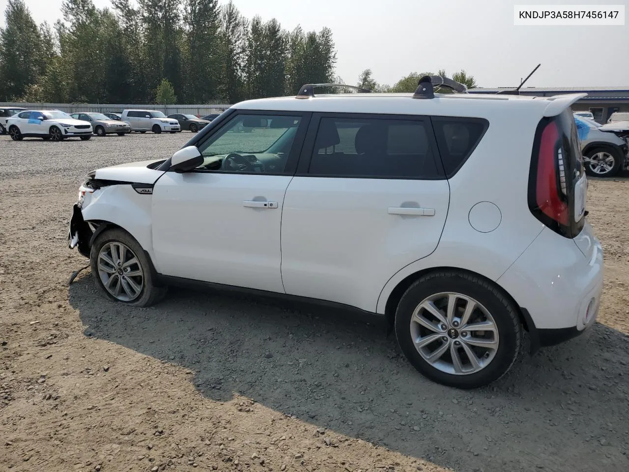 2017 Kia Soul + VIN: KNDJP3A58H7456147 Lot: 67035394