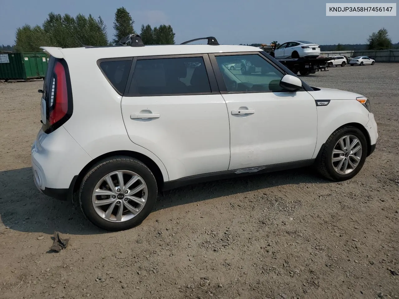 2017 Kia Soul + VIN: KNDJP3A58H7456147 Lot: 67035394