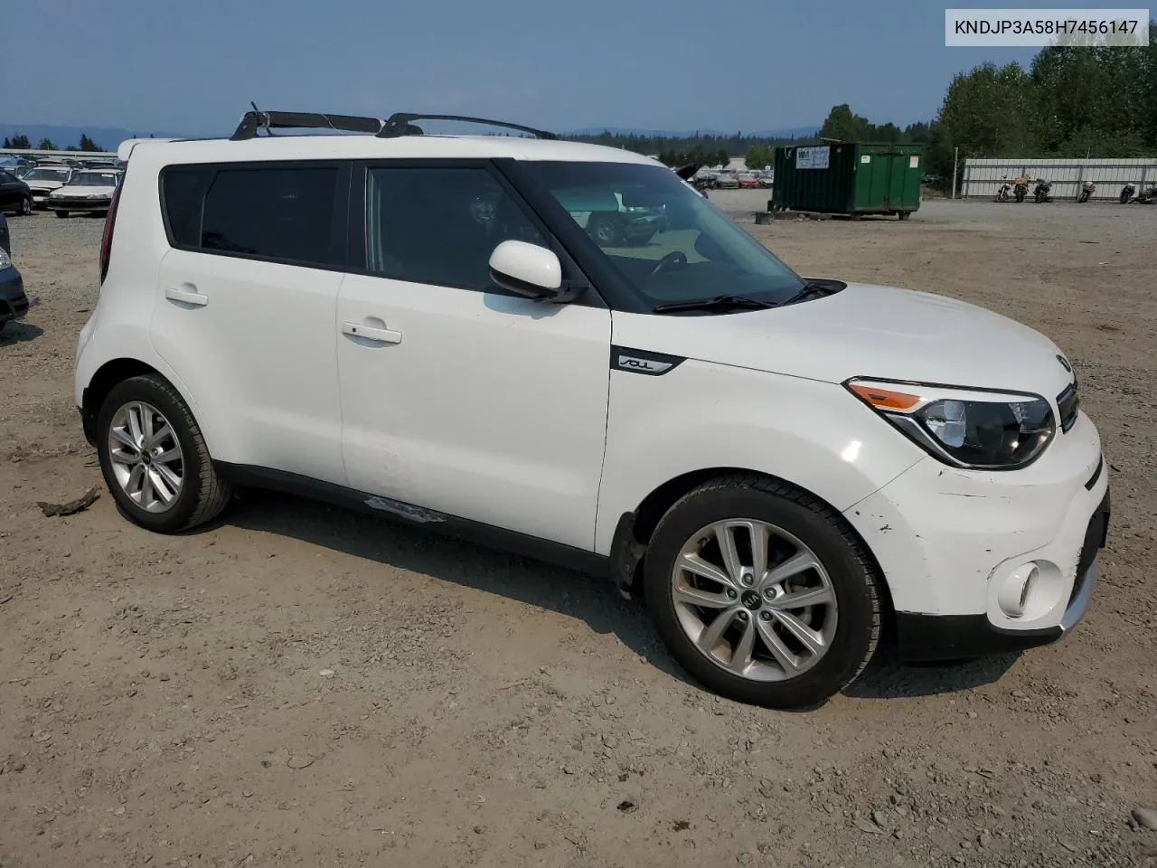 2017 Kia Soul + VIN: KNDJP3A58H7456147 Lot: 67035394