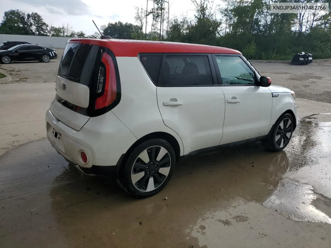 2017 Kia Soul + VIN: KNDJP3A51H7482766 Lot: 67961044