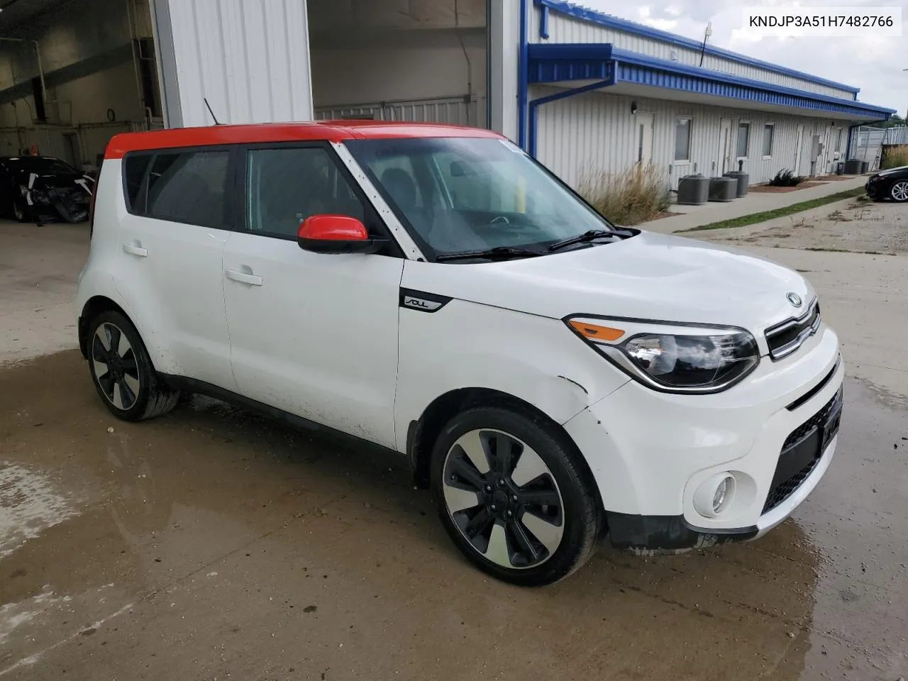 2017 Kia Soul + VIN: KNDJP3A51H7482766 Lot: 67961044