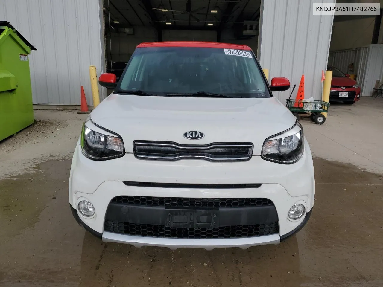 2017 Kia Soul + VIN: KNDJP3A51H7482766 Lot: 67961044