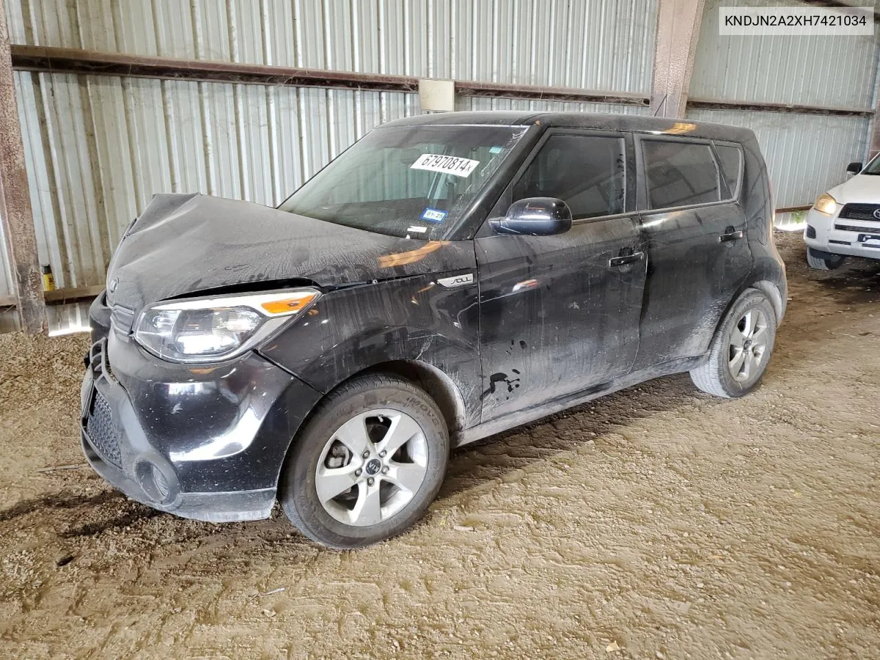 2017 Kia Soul VIN: KNDJN2A2XH7421034 Lot: 67970814