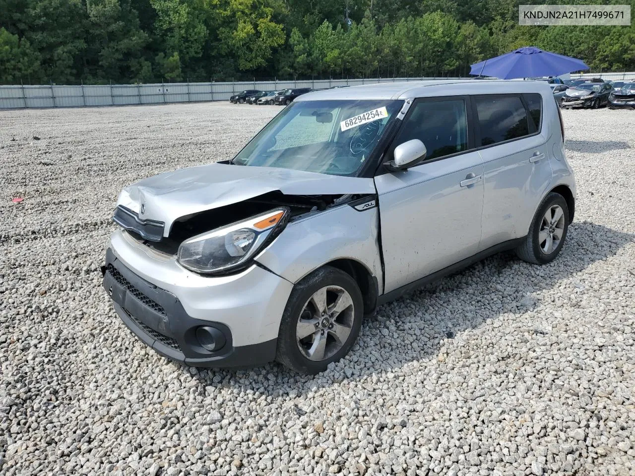 2017 Kia Soul VIN: KNDJN2A21H7499671 Lot: 68294254