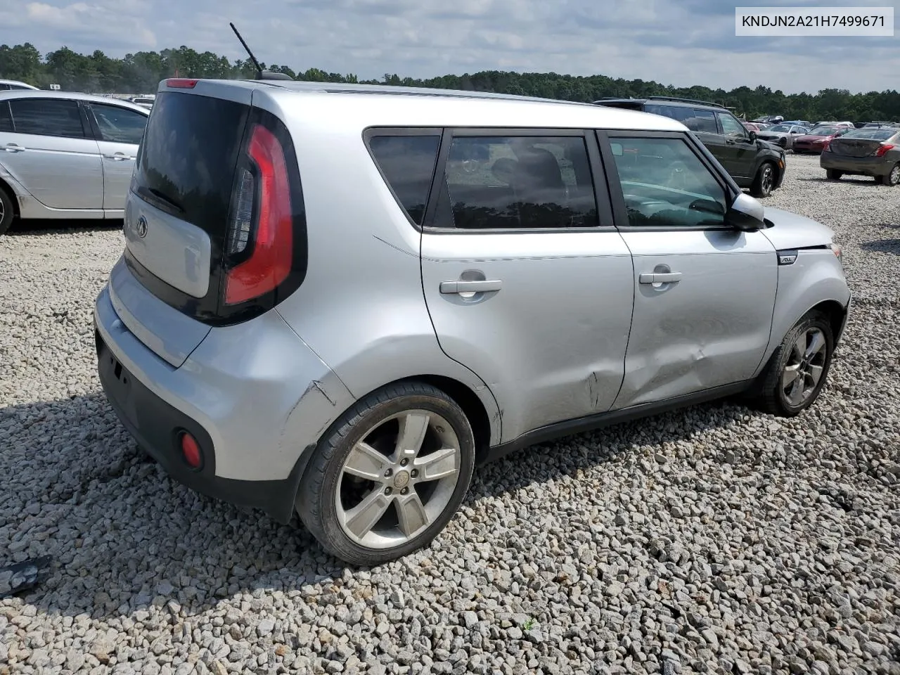 2017 Kia Soul VIN: KNDJN2A21H7499671 Lot: 68294254