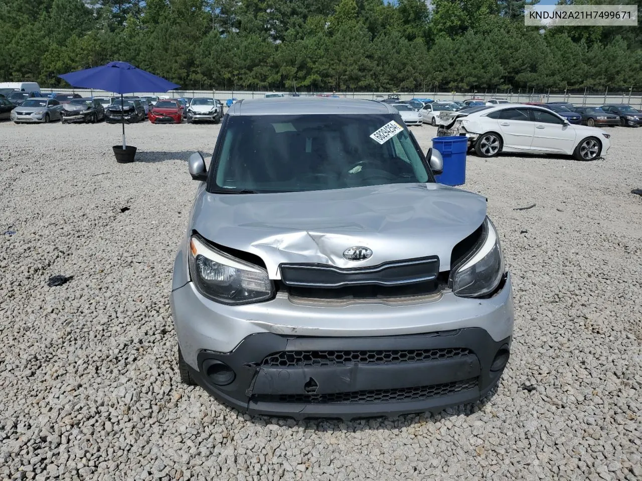 2017 Kia Soul VIN: KNDJN2A21H7499671 Lot: 68294254