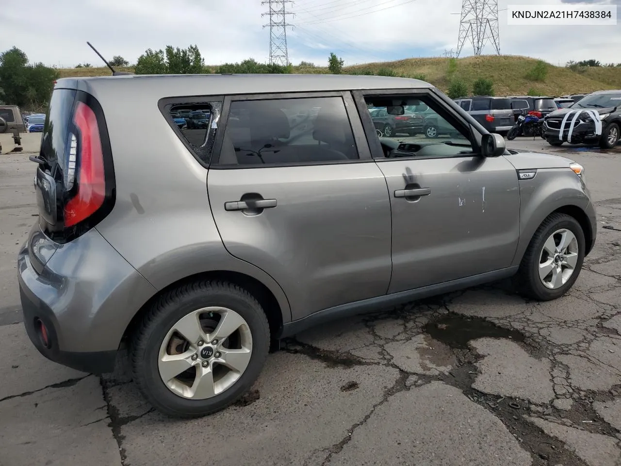 2017 Kia Soul VIN: KNDJN2A21H7438384 Lot: 68453854