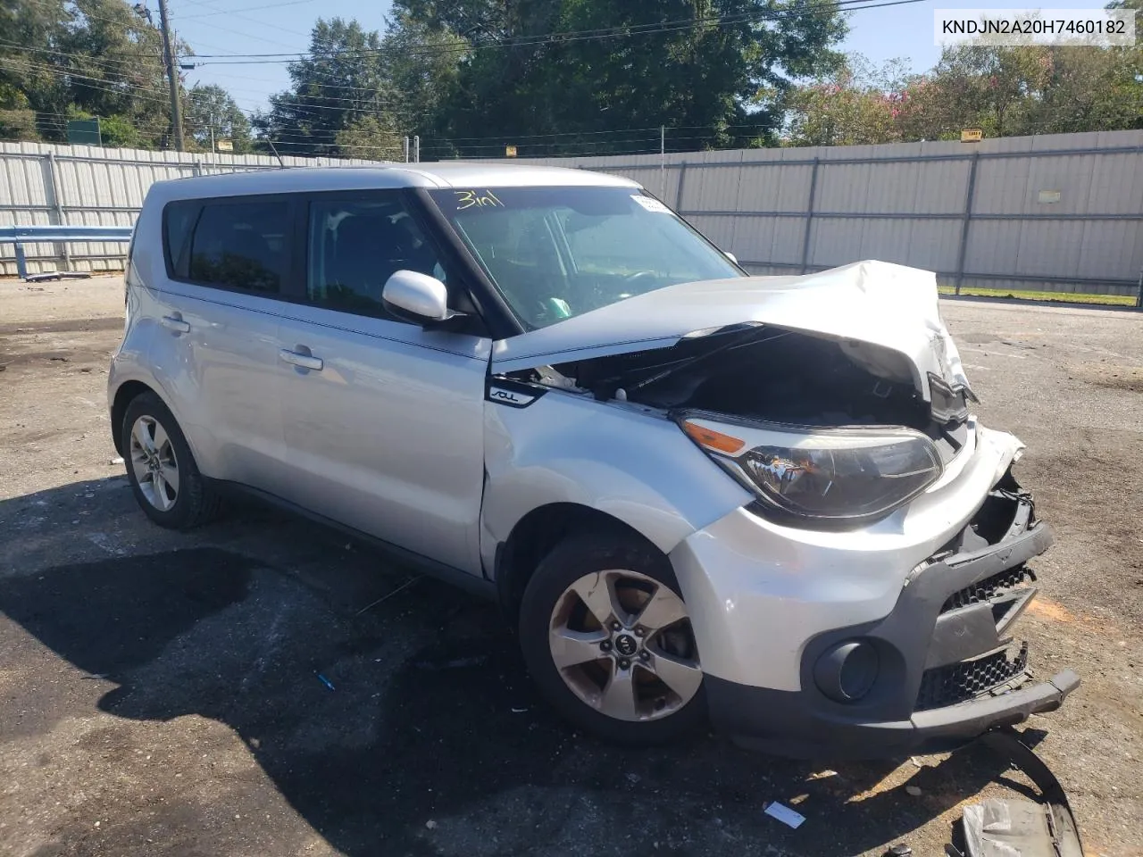 2017 Kia Soul VIN: KNDJN2A20H7460182 Lot: 68807574