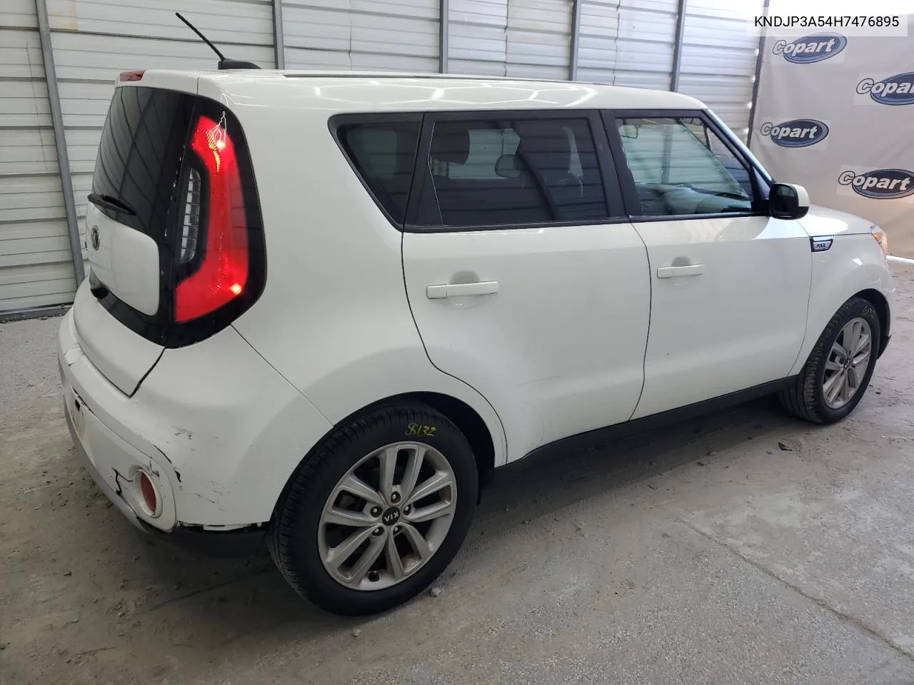 2017 Kia Soul + VIN: KNDJP3A54H7476895 Lot: 68831644