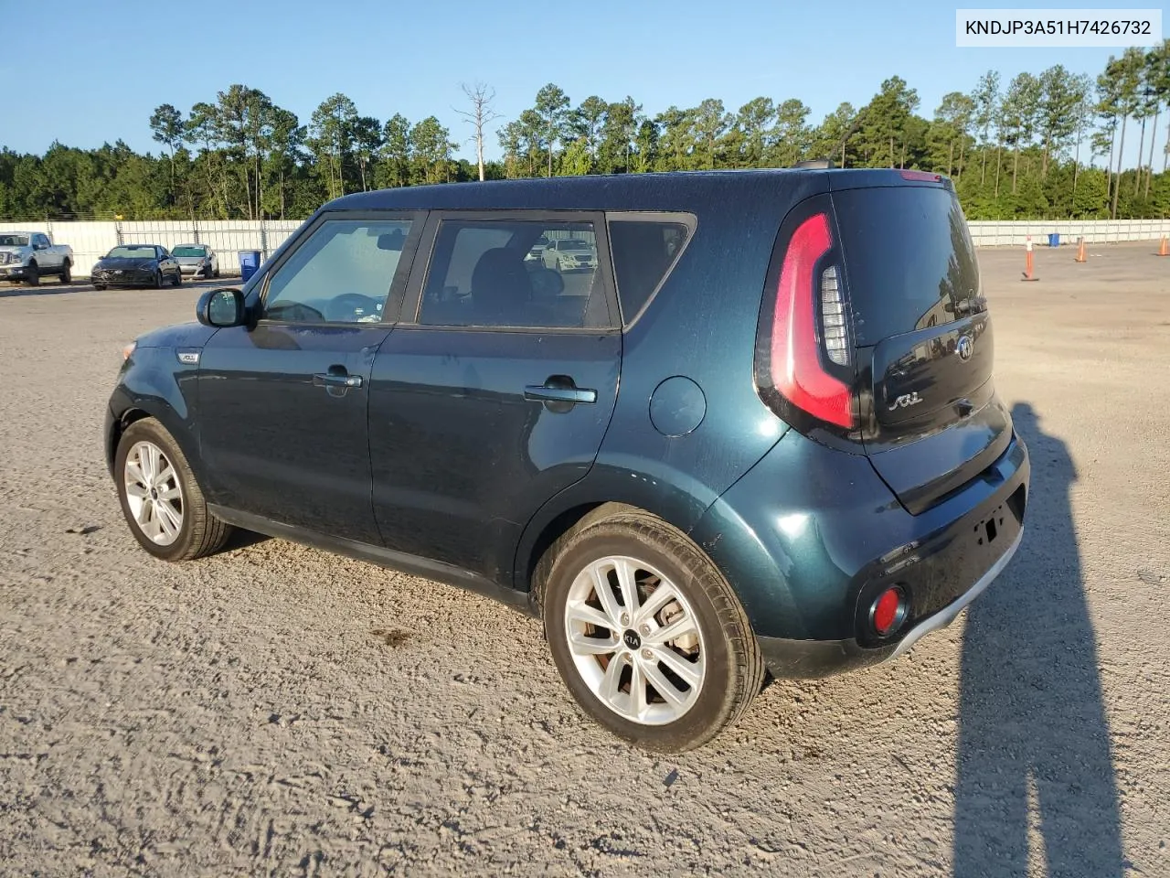 2017 Kia Soul + VIN: KNDJP3A51H7426732 Lot: 69404484