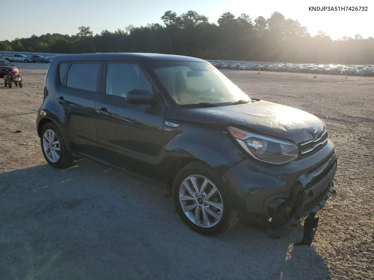 2017 Kia Soul + VIN: KNDJP3A51H7426732 Lot: 69404484