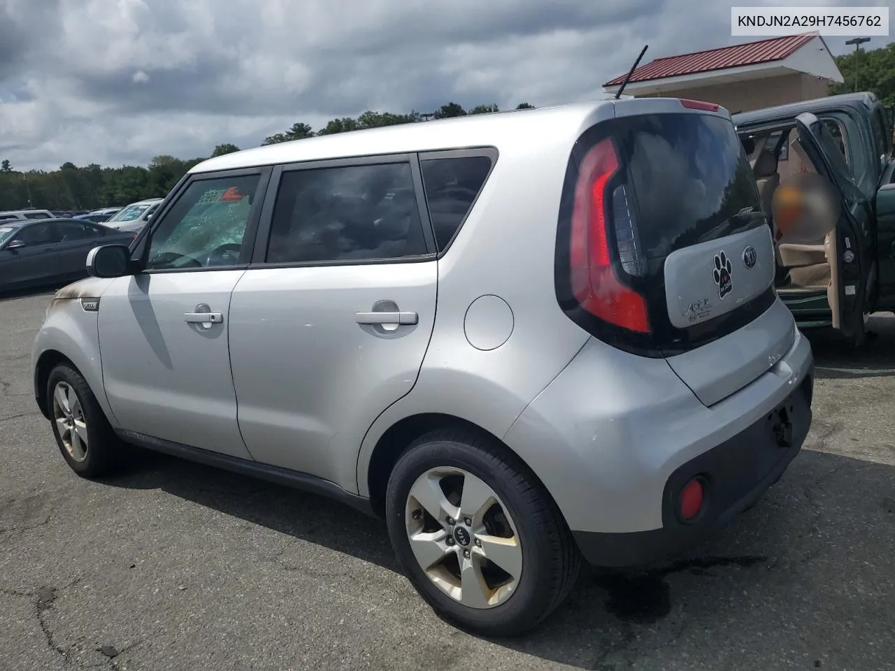 2017 Kia Soul VIN: KNDJN2A29H7456762 Lot: 69593234