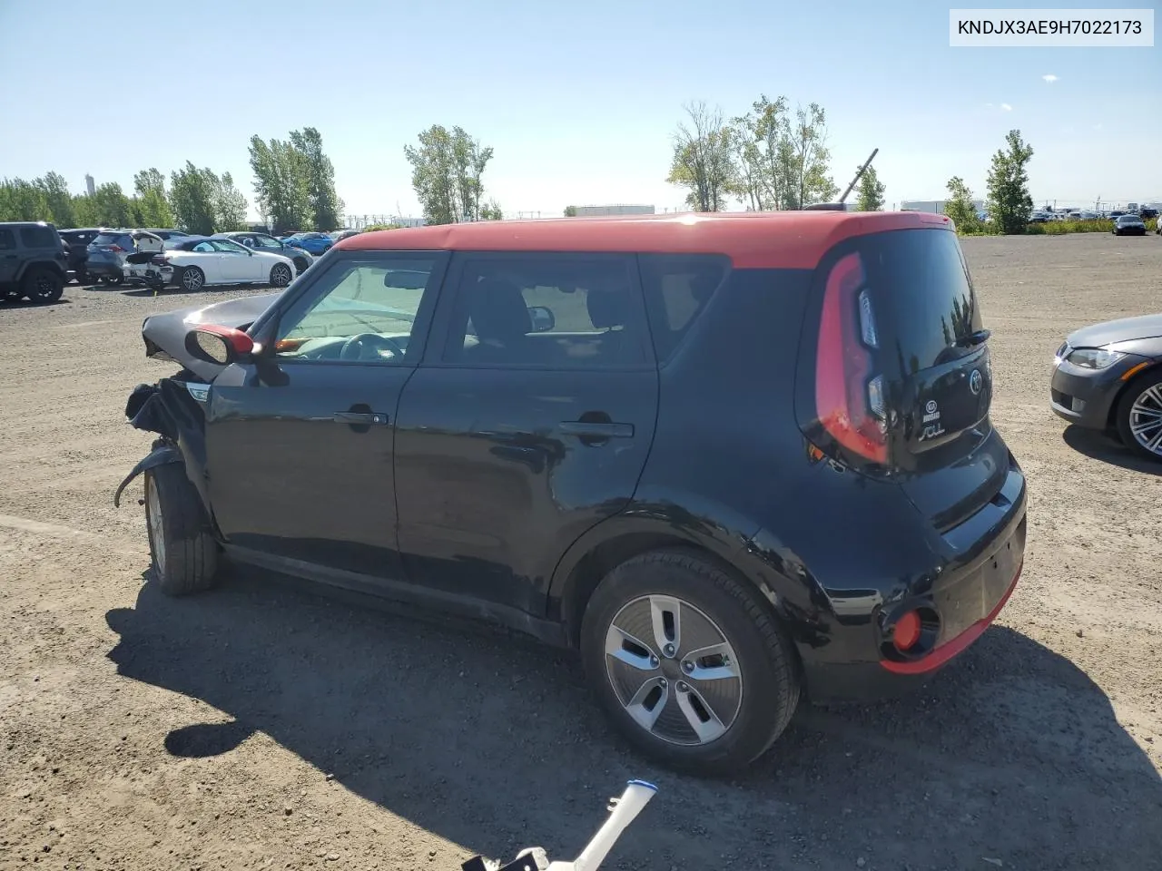 KNDJX3AE9H7022173 2017 Kia Soul Ev +