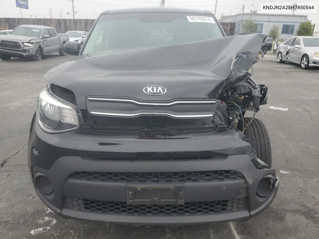 2017 Kia Soul VIN: KNDJN2A28H7450564 Lot: 69745074