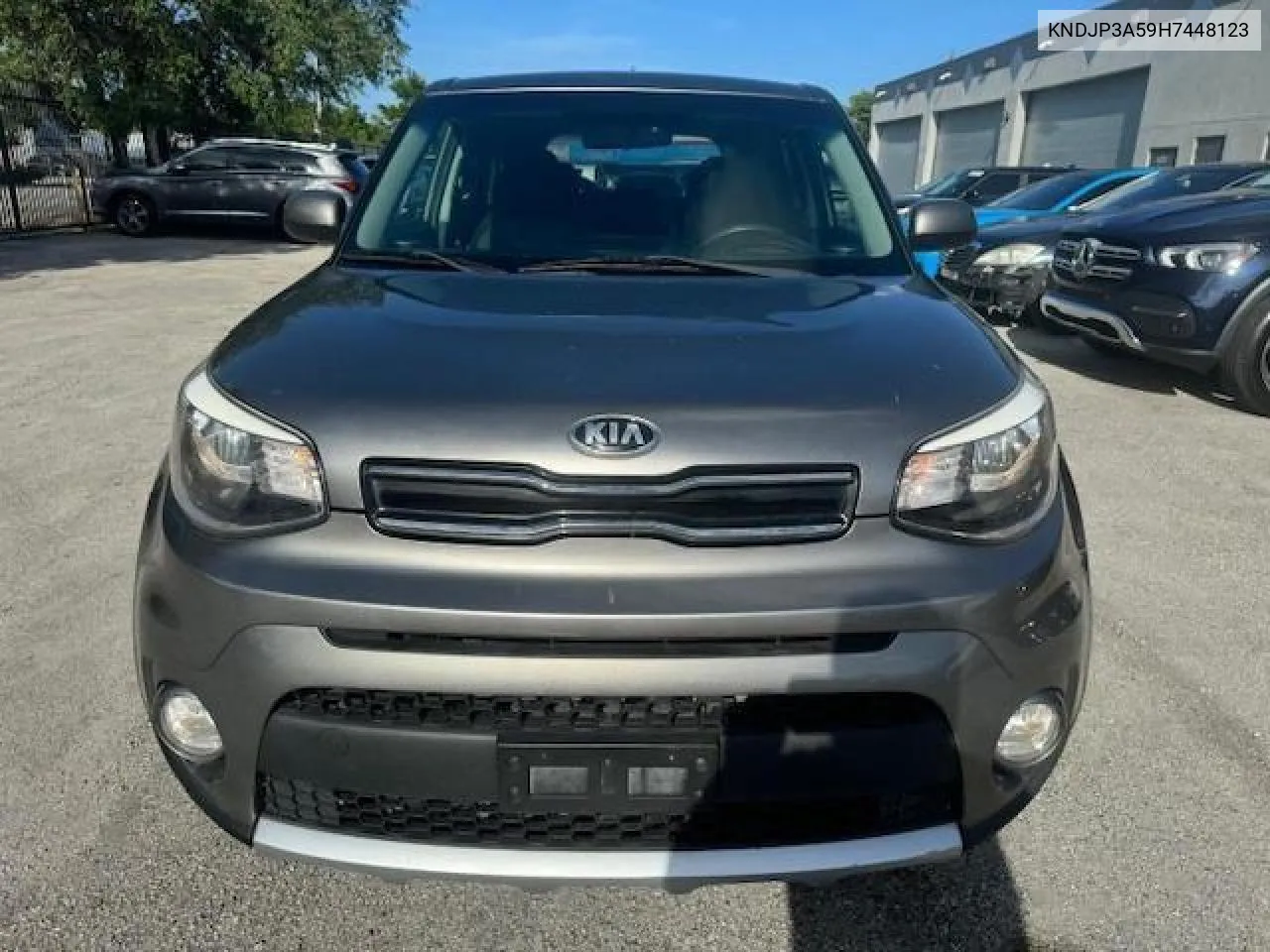 2017 Kia Soul + VIN: KNDJP3A59H7448123 Lot: 69903894