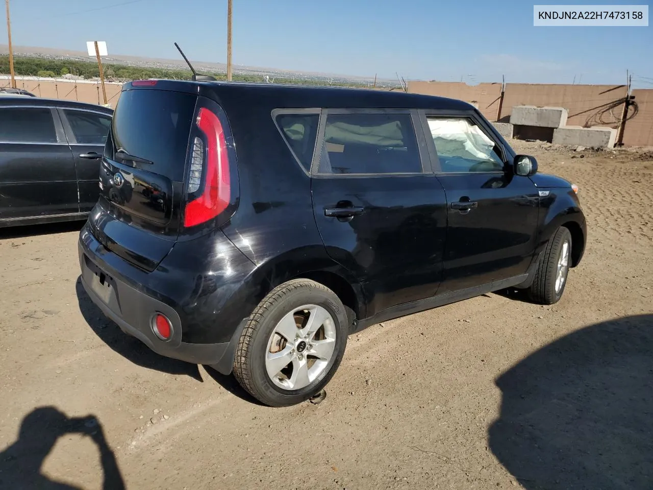 2017 Kia Soul VIN: KNDJN2A22H7473158 Lot: 70128984