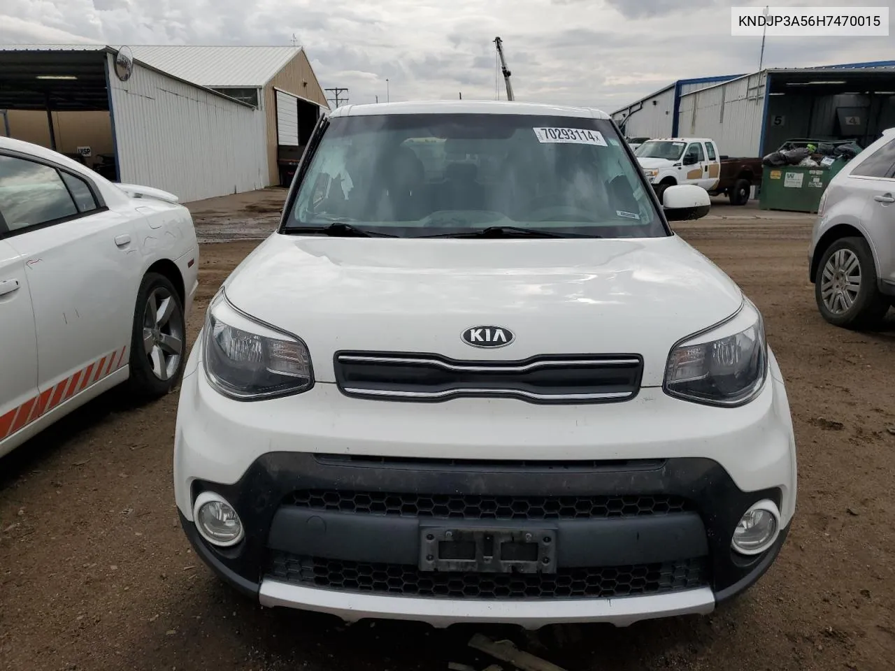 2017 Kia Soul + VIN: KNDJP3A56H7470015 Lot: 70293114