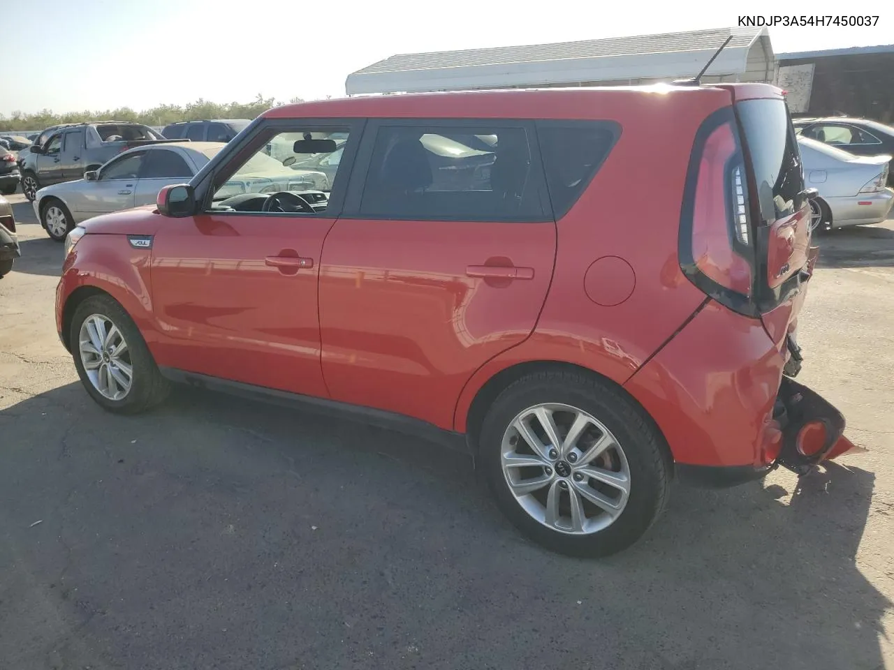 2017 Kia Soul + VIN: KNDJP3A54H7450037 Lot: 70436014