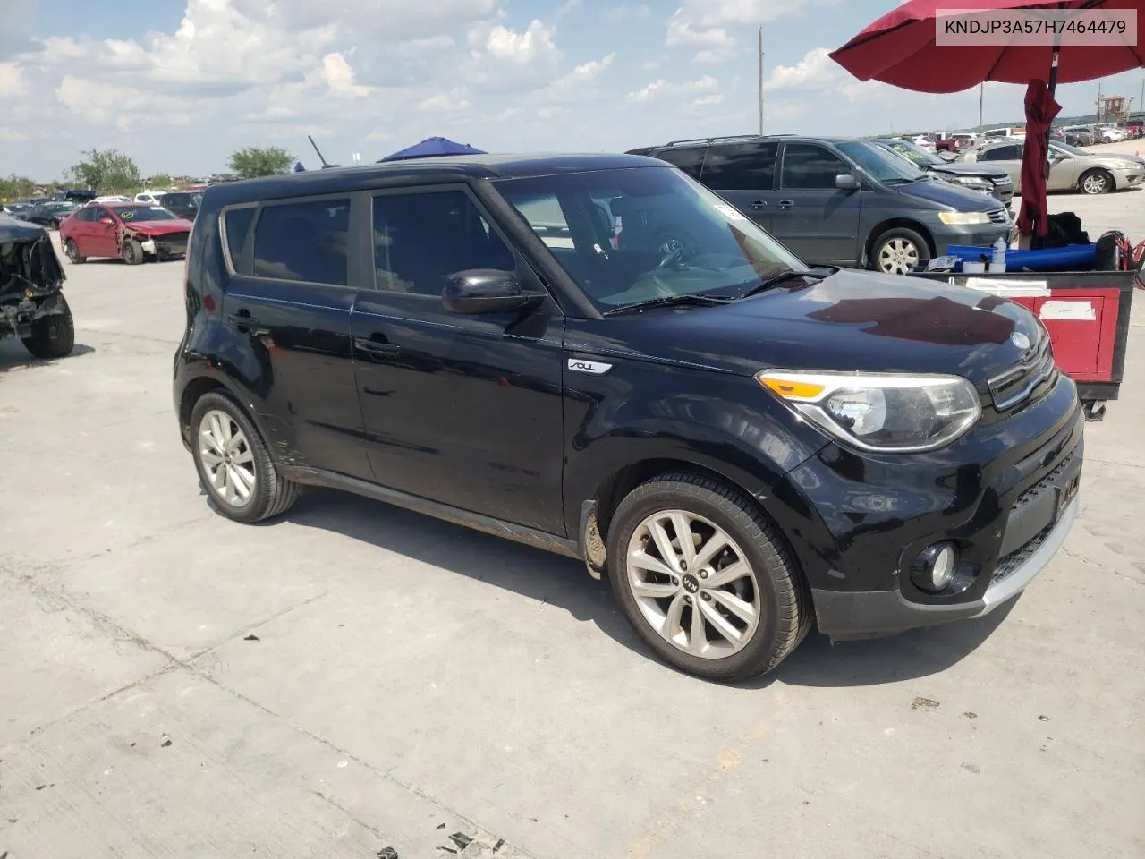 2017 Kia Soul + VIN: KNDJP3A57H7464479 Lot: 70455544