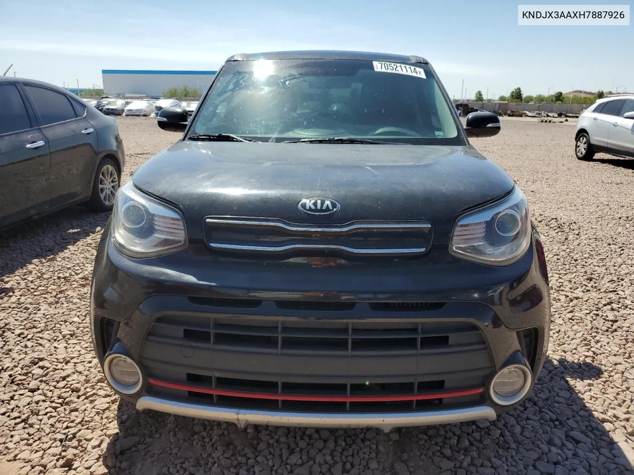 2017 Kia Soul ! VIN: KNDJX3AAXH7887926 Lot: 70521114