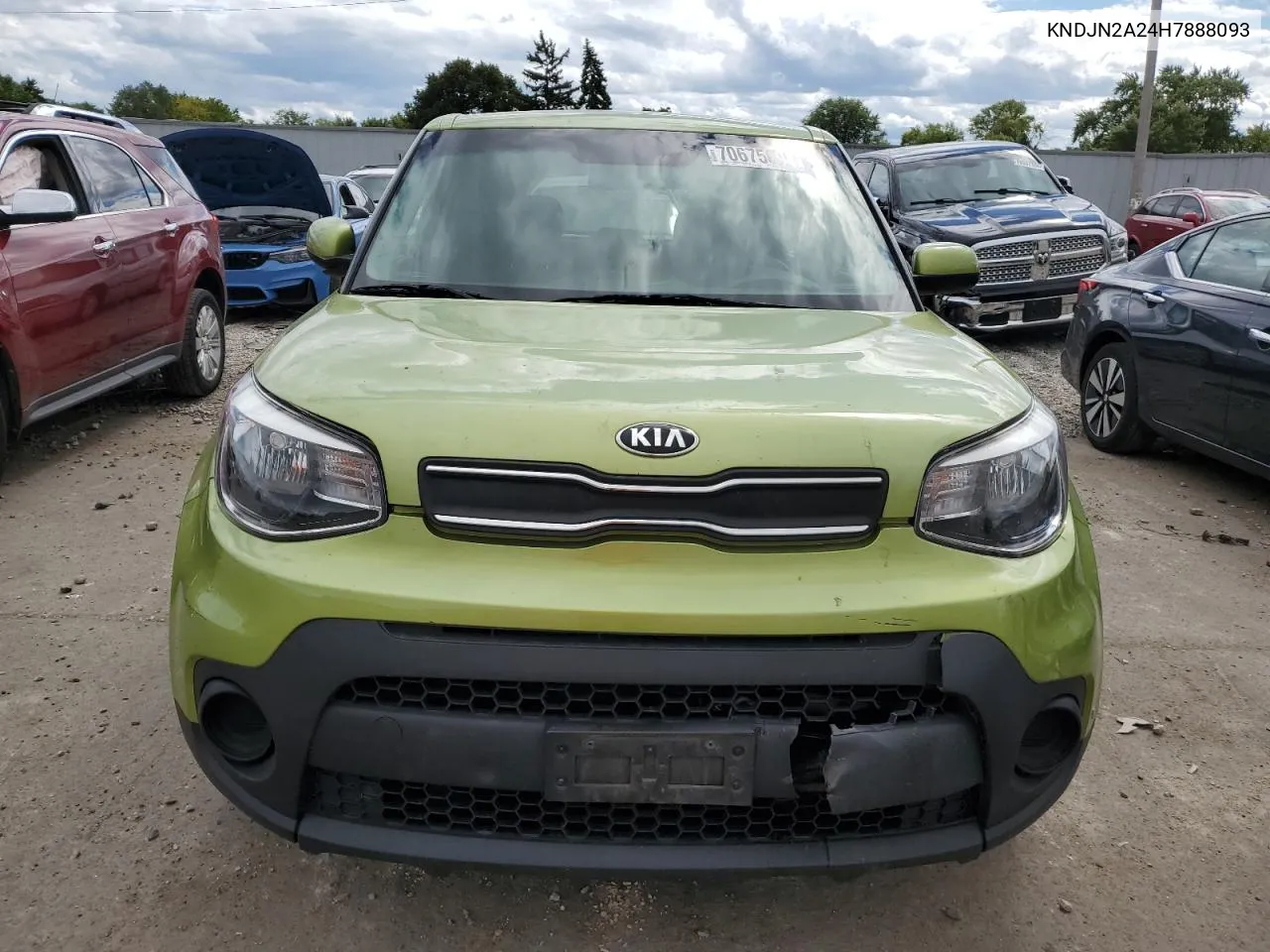 2017 Kia Soul VIN: KNDJN2A24H7888093 Lot: 70675694