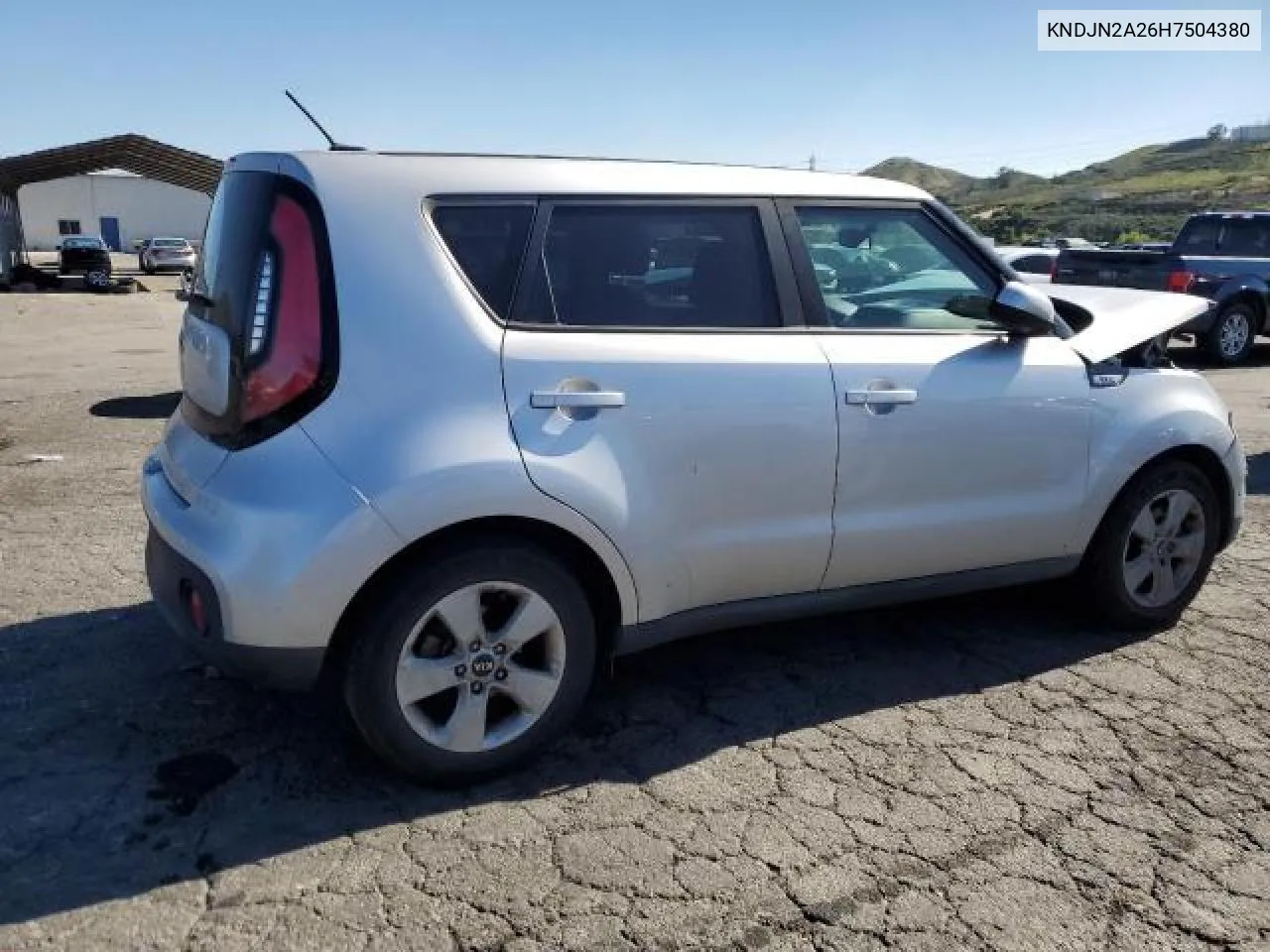 KNDJN2A26H7504380 2017 Kia Soul