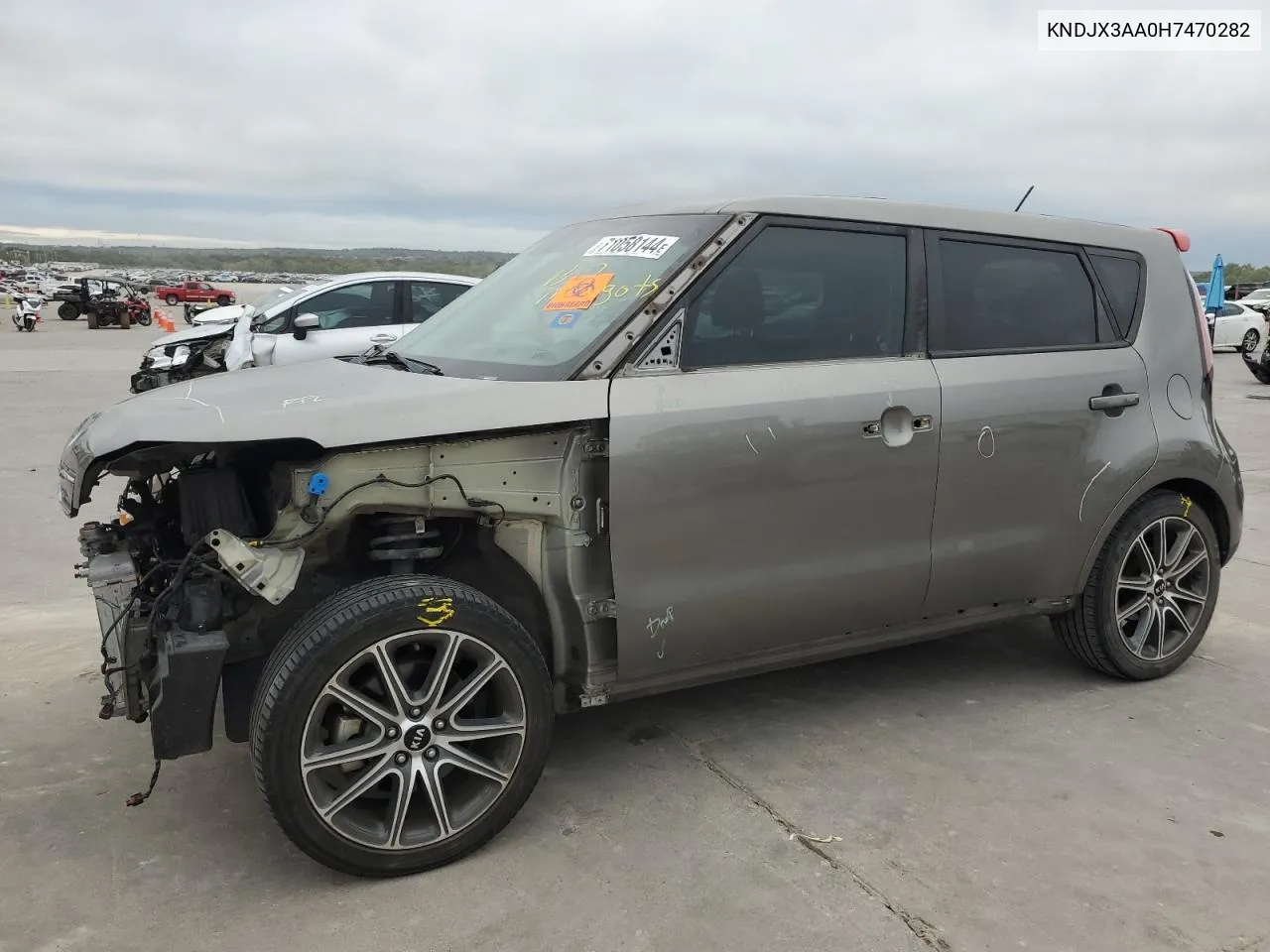 2017 Kia Soul ! VIN: KNDJX3AA0H7470282 Lot: 71058144