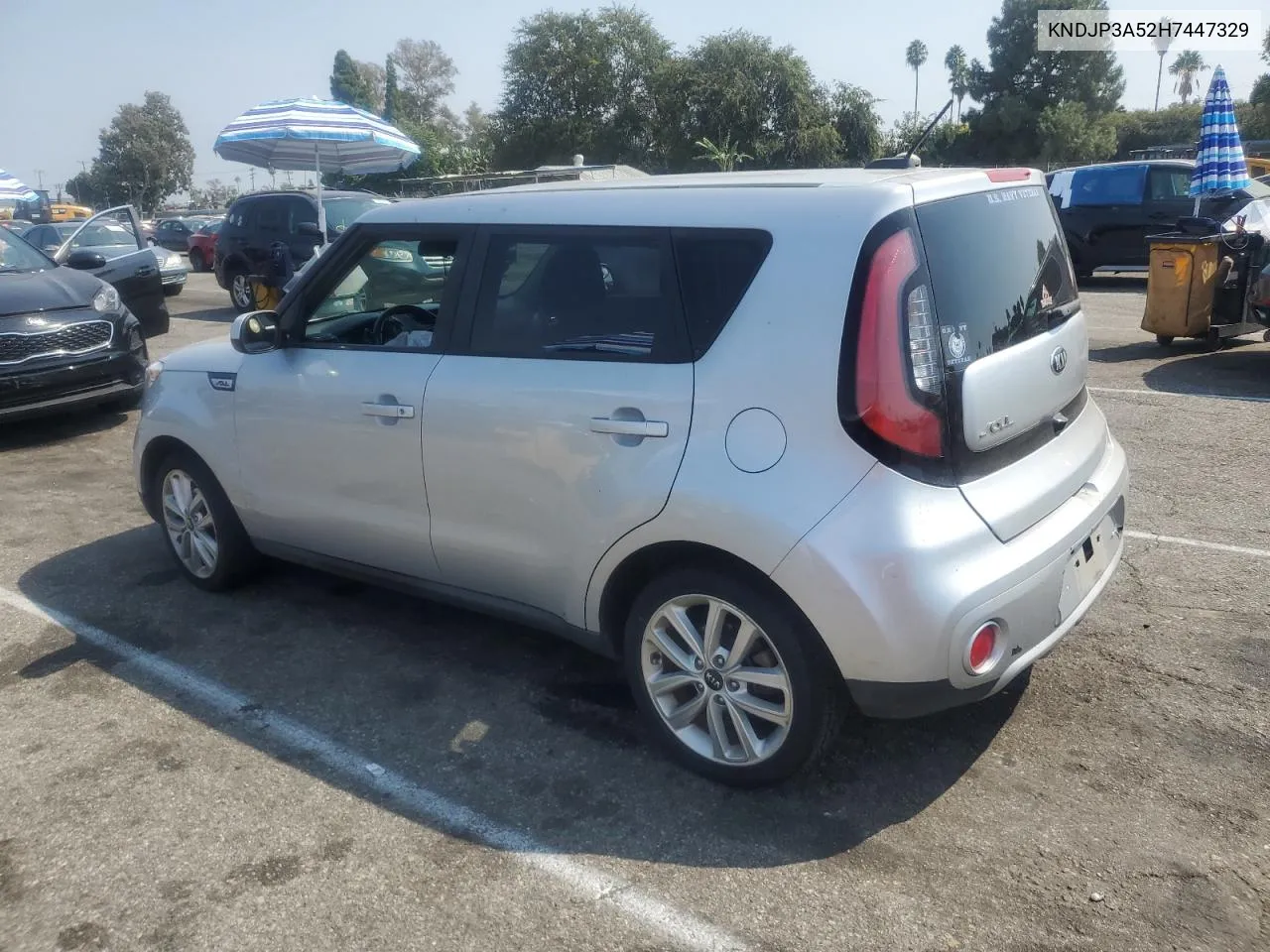 2017 Kia Soul + VIN: KNDJP3A52H7447329 Lot: 71093074