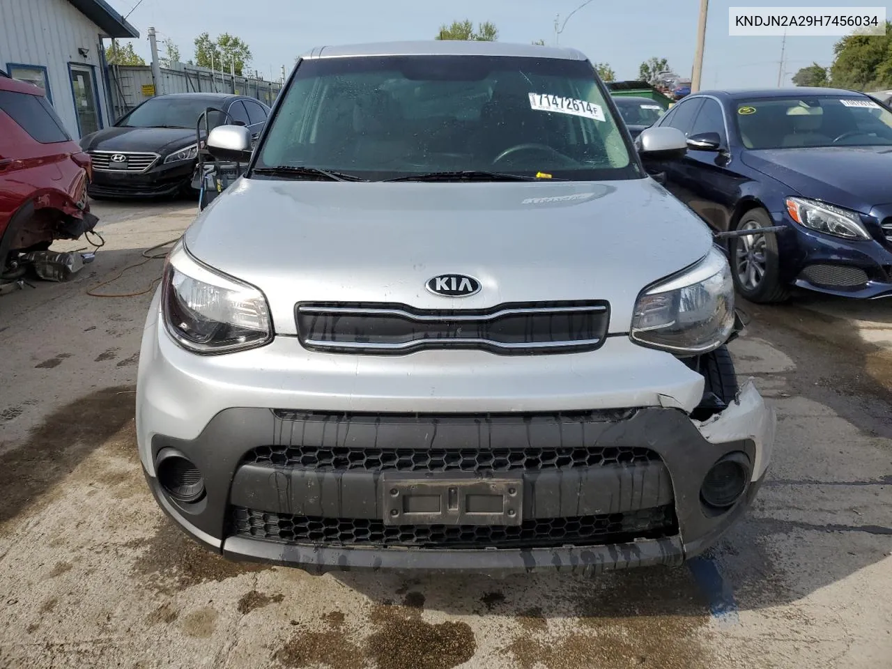 2017 Kia Soul VIN: KNDJN2A29H7456034 Lot: 71472614