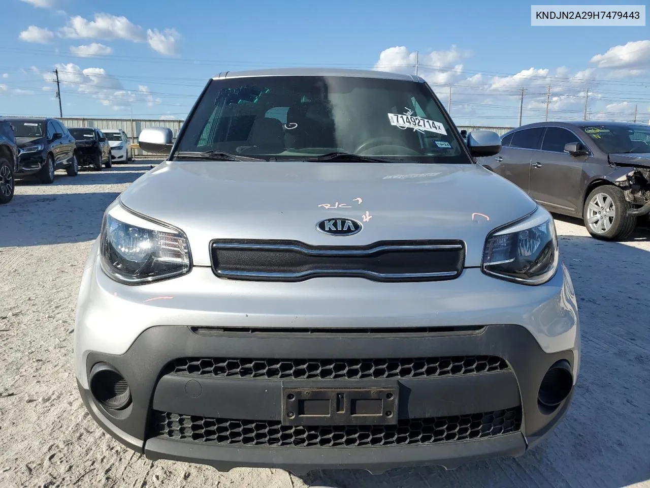 2017 Kia Soul VIN: KNDJN2A29H7479443 Lot: 71492714