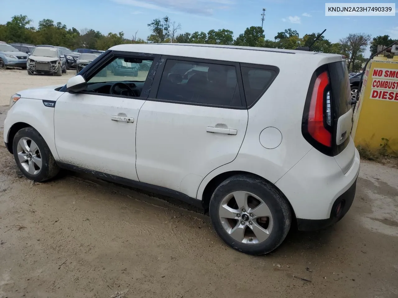 2017 Kia Soul VIN: KNDJN2A23H7490339 Lot: 71551404