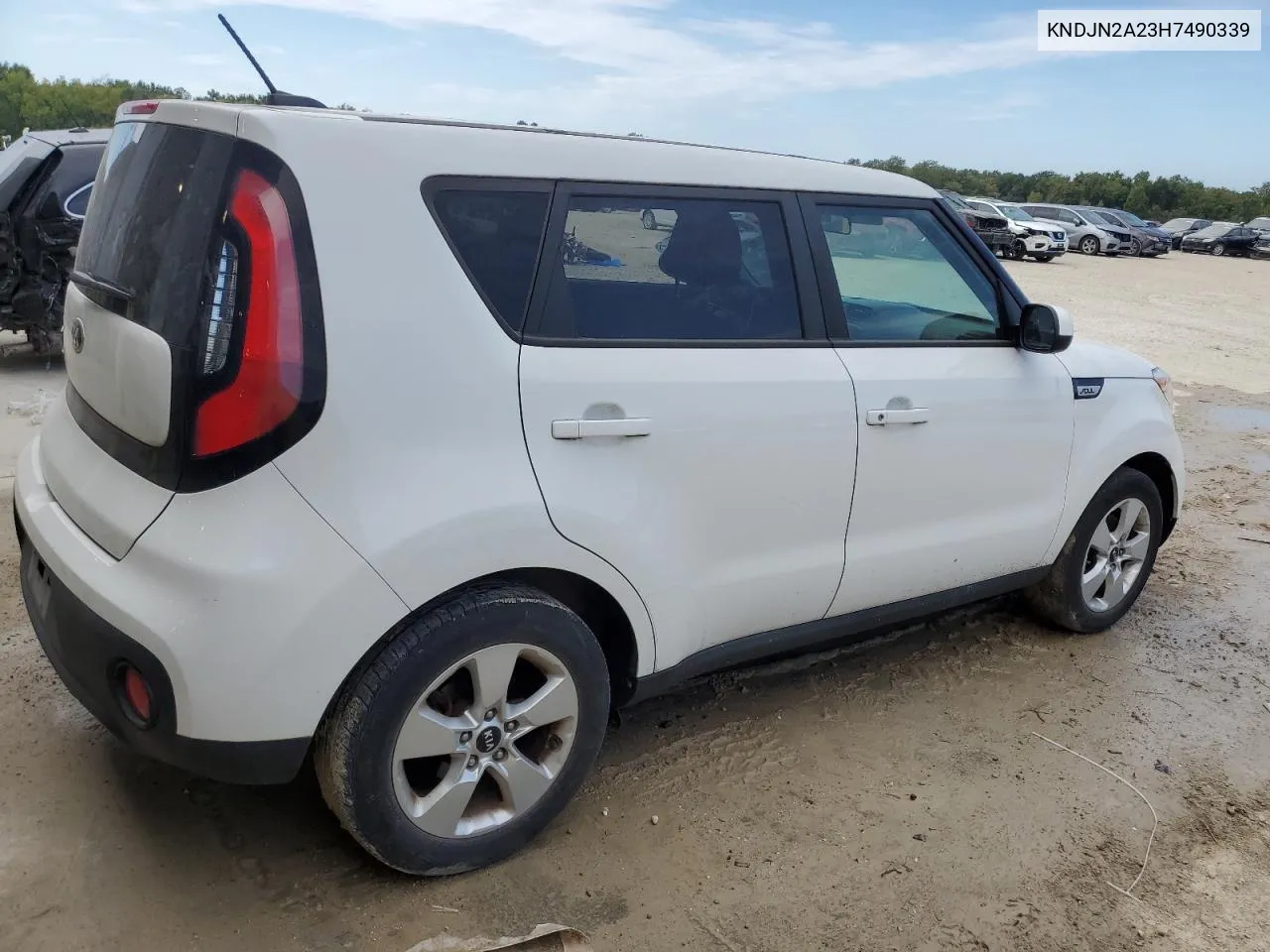 2017 Kia Soul VIN: KNDJN2A23H7490339 Lot: 71551404