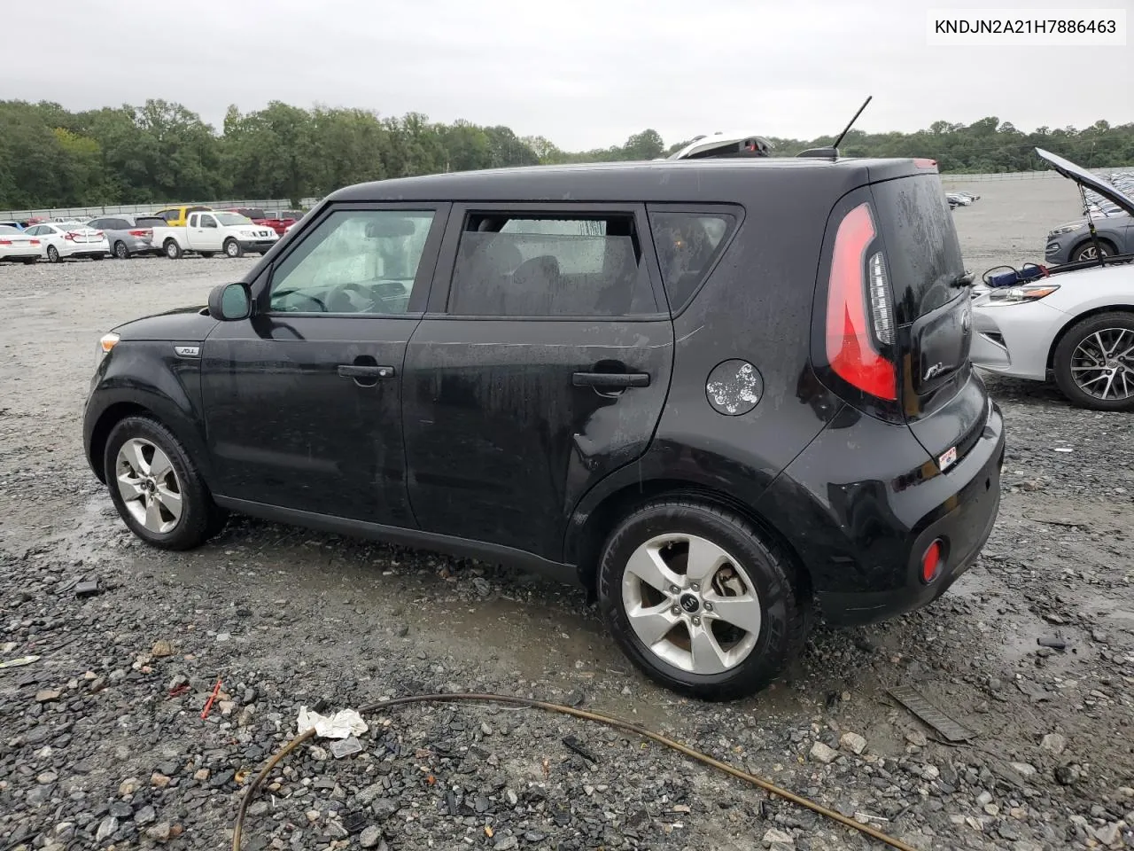 2017 Kia Soul VIN: KNDJN2A21H7886463 Lot: 71566014