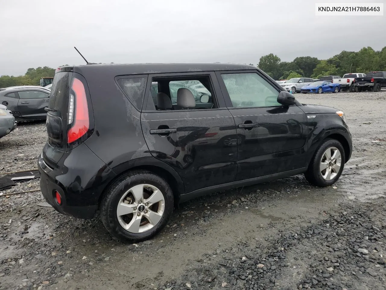 2017 Kia Soul VIN: KNDJN2A21H7886463 Lot: 71566014