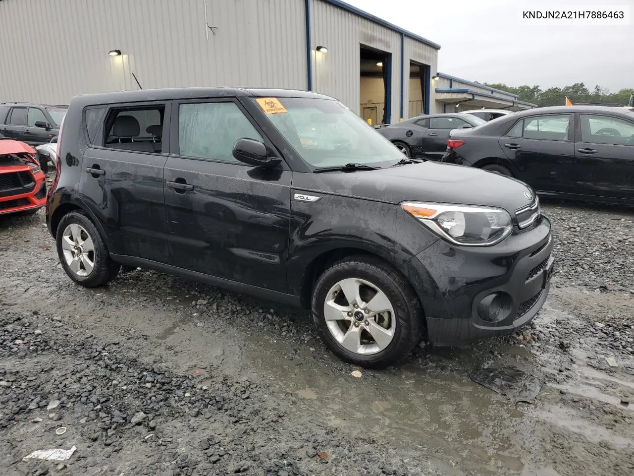 2017 Kia Soul VIN: KNDJN2A21H7886463 Lot: 71566014