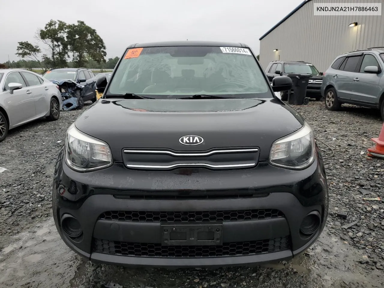 2017 Kia Soul VIN: KNDJN2A21H7886463 Lot: 71566014