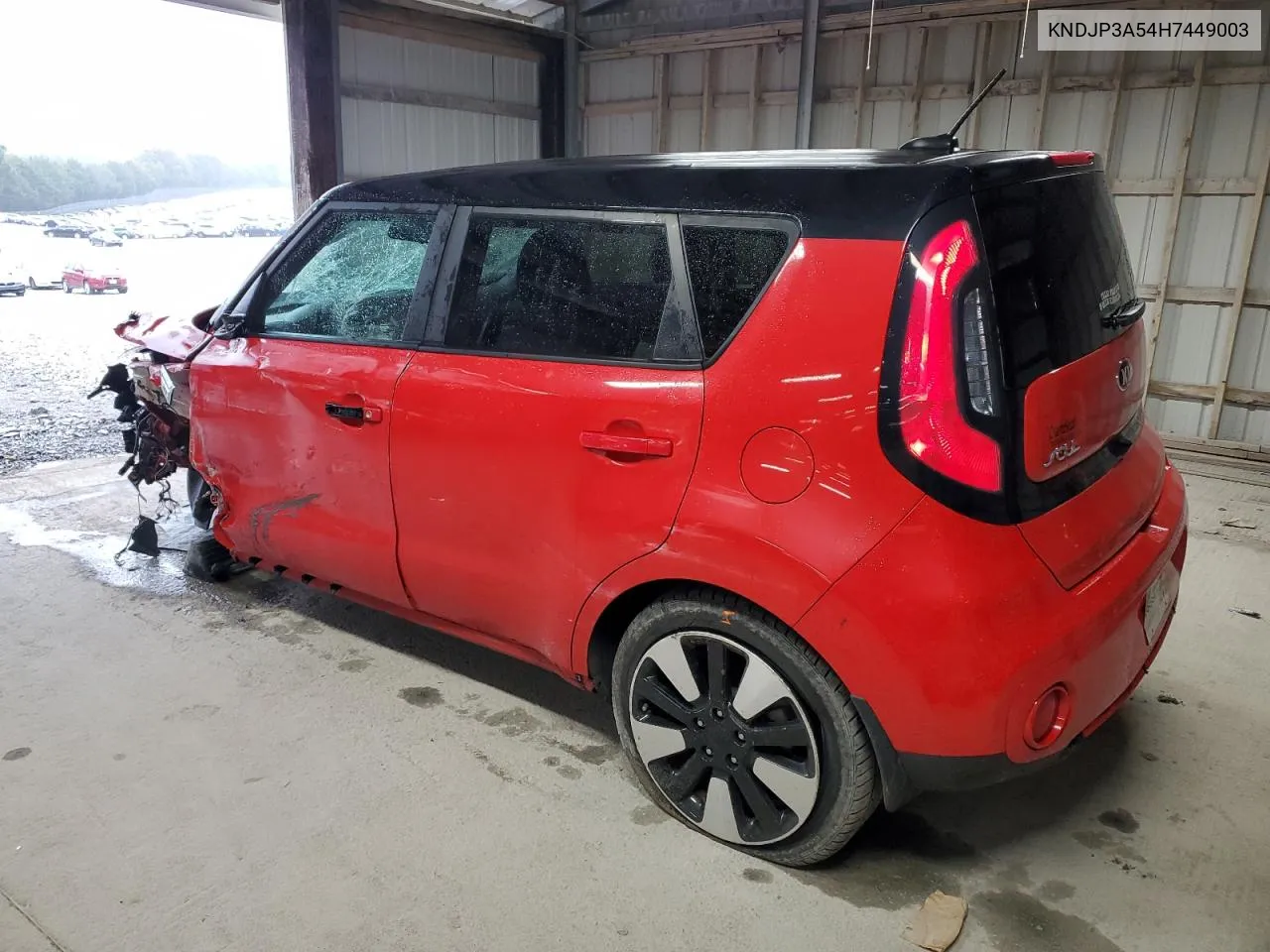 2017 Kia Soul + VIN: KNDJP3A54H7449003 Lot: 71682474