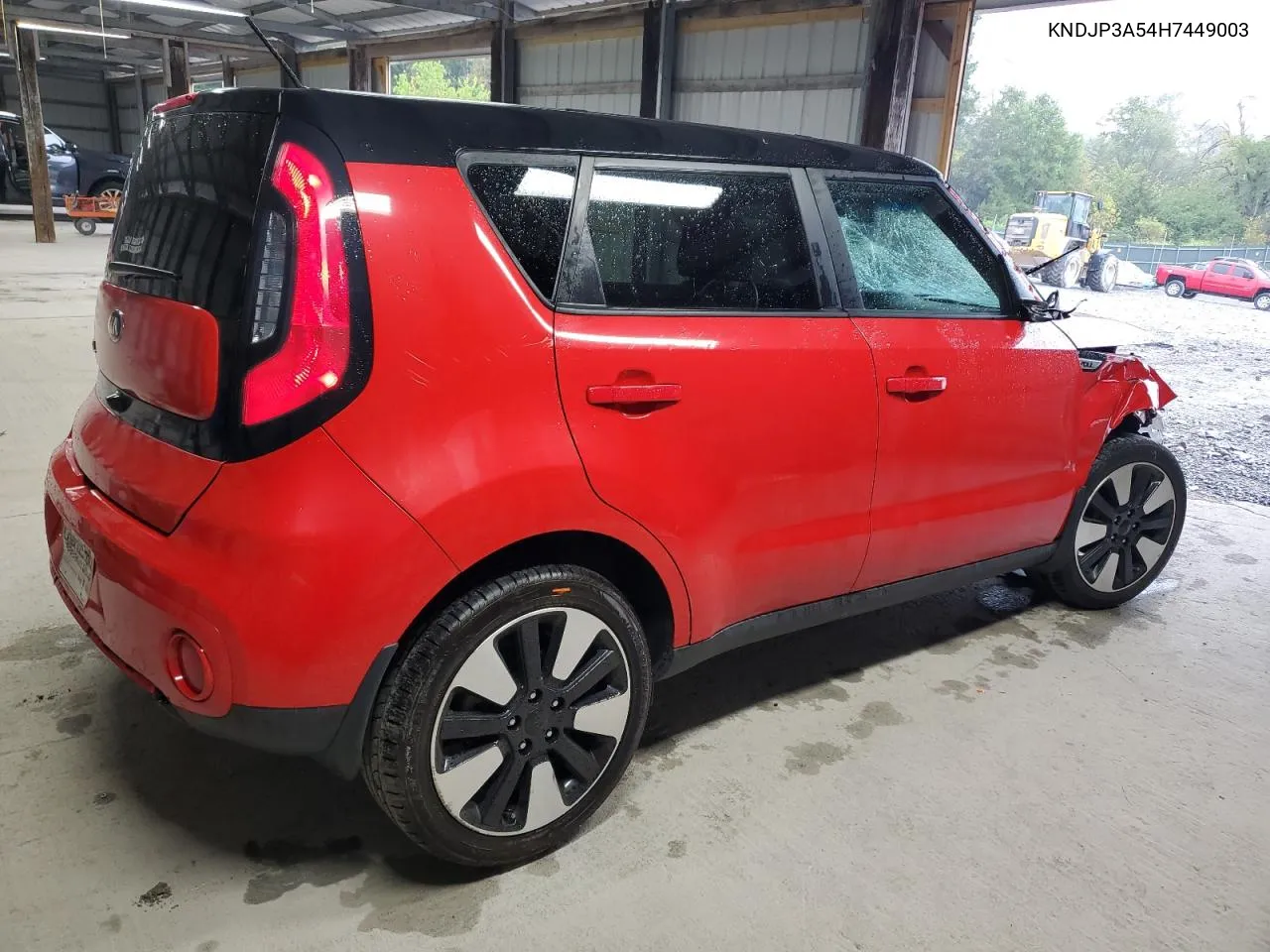 2017 Kia Soul + VIN: KNDJP3A54H7449003 Lot: 71682474