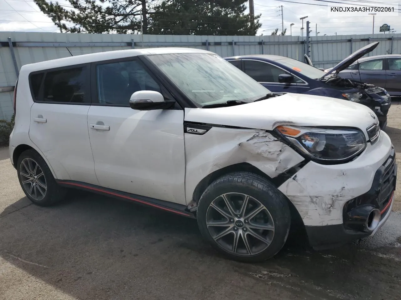 2017 Kia Soul ! VIN: KNDJX3AA3H7502061 Lot: 71685014