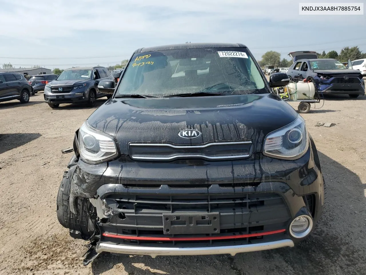 2017 Kia Soul ! VIN: KNDJX3AA8H7885754 Lot: 72022274