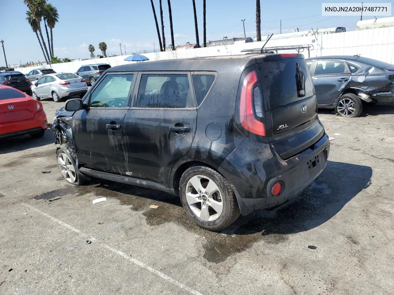 2017 Kia Soul VIN: KNDJN2A20H7487771 Lot: 72564094