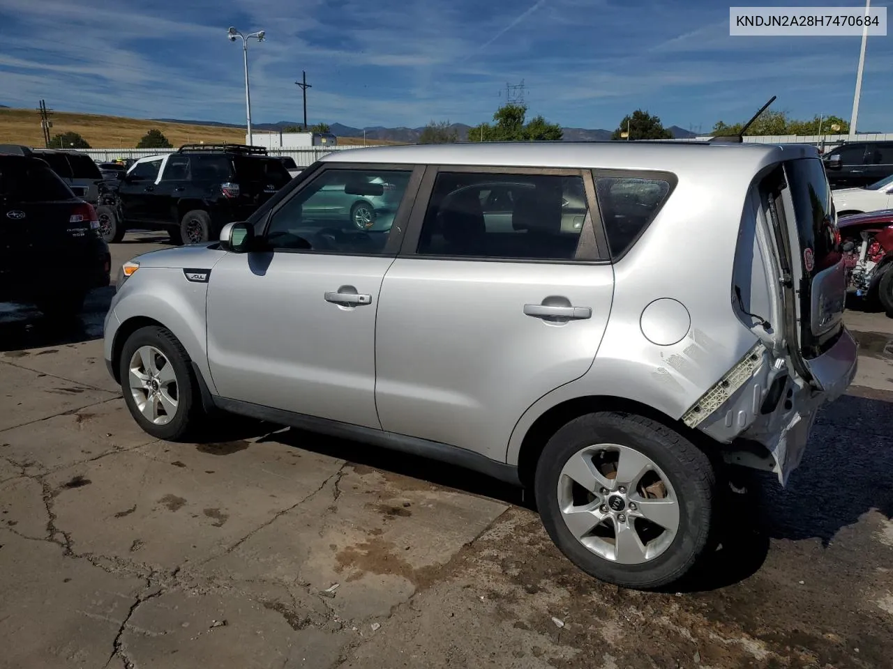 2017 Kia Soul VIN: KNDJN2A28H7470684 Lot: 72577354