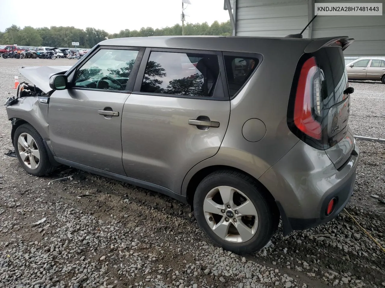 2017 Kia Soul VIN: KNDJN2A28H7481443 Lot: 72686084