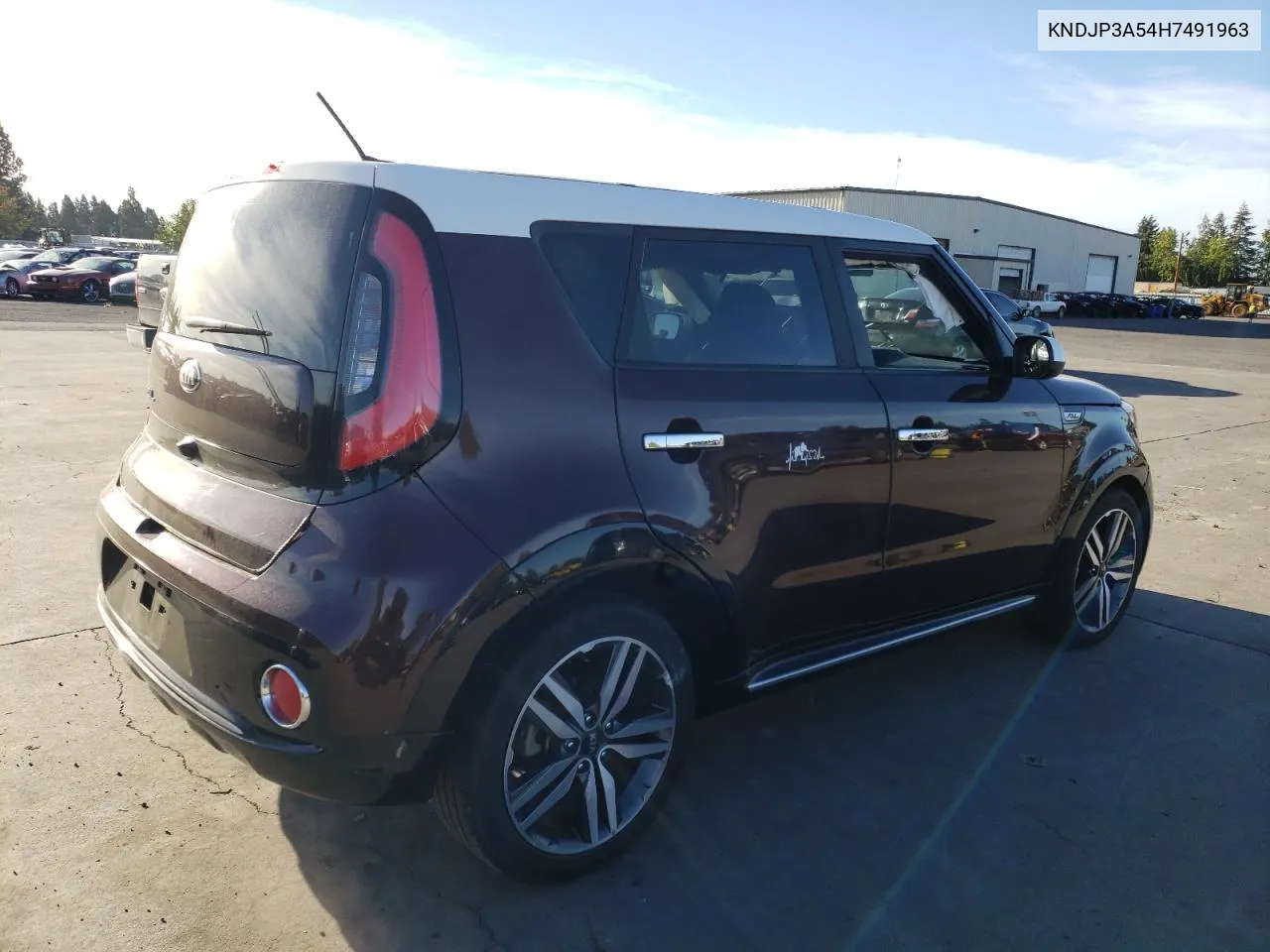 2017 Kia Soul + VIN: KNDJP3A54H7491963 Lot: 72769224