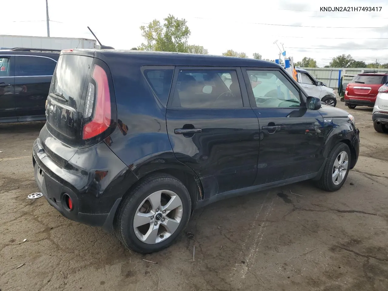 2017 Kia Soul VIN: KNDJN2A21H7493417 Lot: 72844994