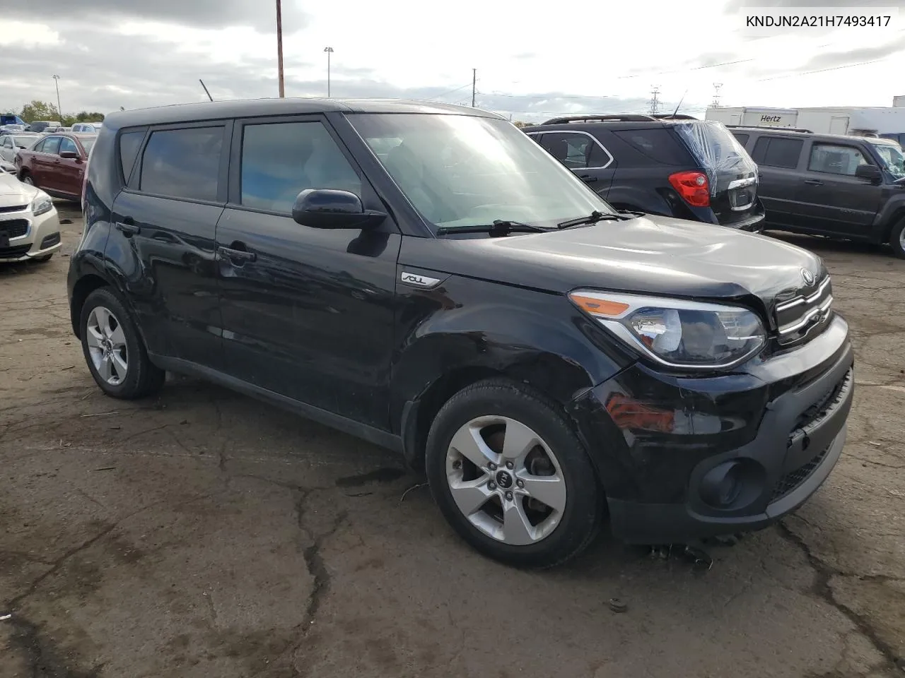 2017 Kia Soul VIN: KNDJN2A21H7493417 Lot: 72844994