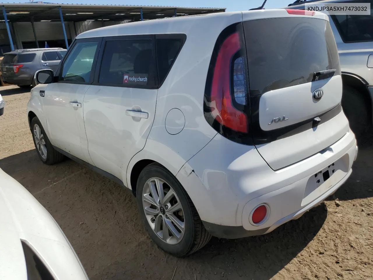 2017 Kia Soul + VIN: KNDJP3A5XH7473032 Lot: 73149824